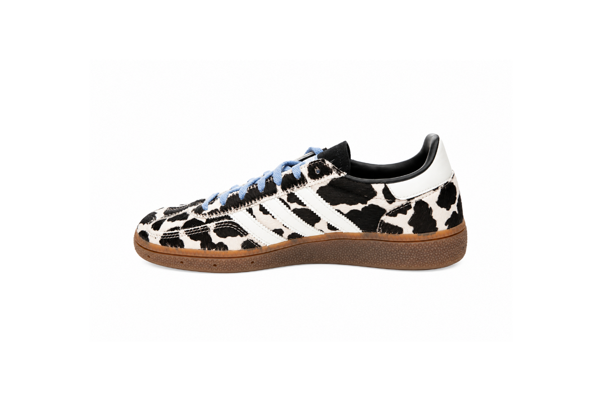 Adidas Handball Spezial W Da Donna Cavallino Avorio Nero In Pelle